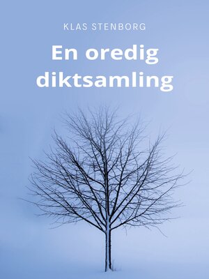 cover image of En oredig diktsamling